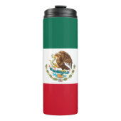 Mexiko-Flagge, Bandera de Mexikos Thermosbecher (Vorderseite)