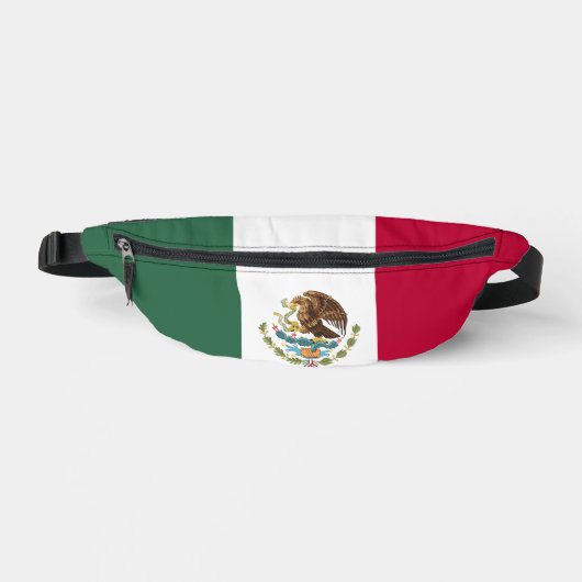 Mexiko-Flagge Bauchtasche (Vorderseite)