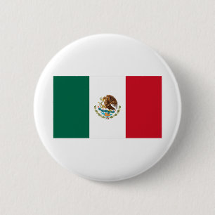 Mexiko-Flagge Button