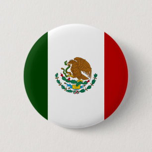 Mexiko-Flagge Button