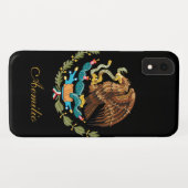 Mexiko-Flagge Case-Mate iPhone Hülle (Rückseite (Horizontal))