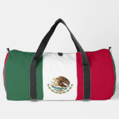 Mexiko-Flagge Duffle Bag (Rückseite)