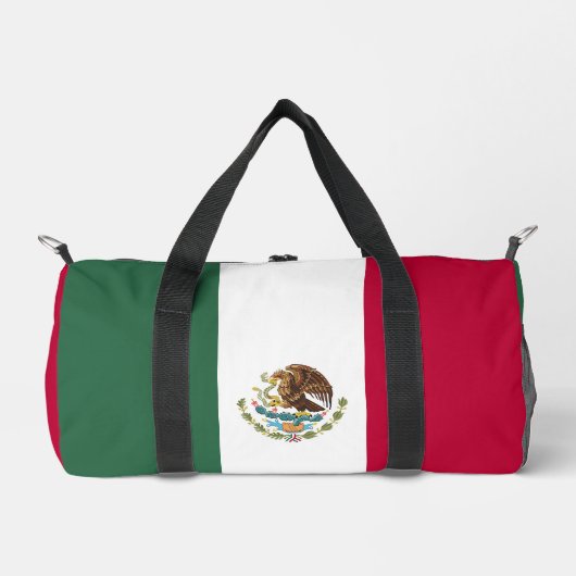 Mexiko-Flagge Duffle Bag (Vorderseite)