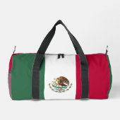Mexiko-Flagge Duffle Bag (Rückseite)