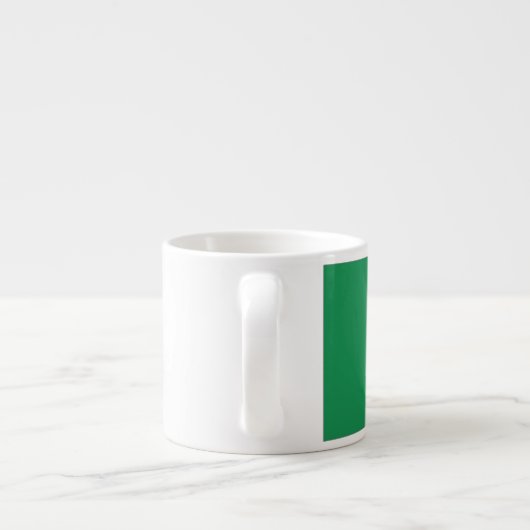 Mexiko-Flagge Espressotasse (Rückseite)