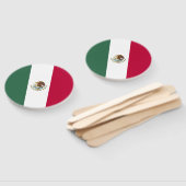 Mexiko-Flagge Fächer (Non-assembled)
