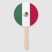 Mexiko-Flagge Fächer (Vorderseite)