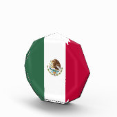 Mexiko-Flagge Fotoblock (Rechts)