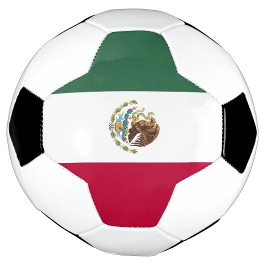 Mexiko-Flagge Fußball (Gedreht)