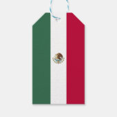 Mexiko-Flagge Geschenkanhänger (Vorderseite)