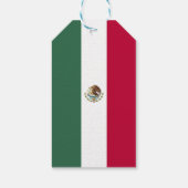 Mexiko-Flagge Geschenkanhänger (Rückseite)