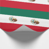 Mexiko-Flagge Geschenkpapier (Ecke)