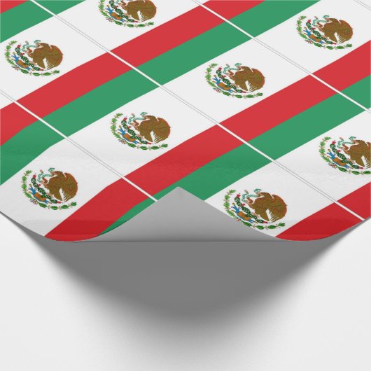 Mexiko-Flagge Geschenkpapier (Ecke)