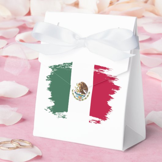 Mexiko-Flagge Geschenkschachtel (Hochzeit)