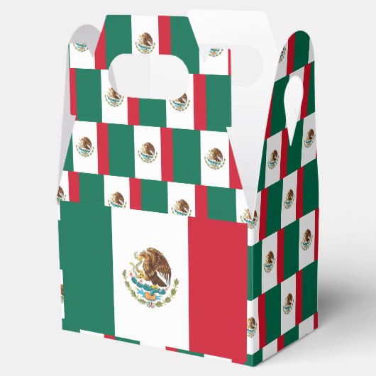 Mexiko-Flagge Geschenkschachtel (Geöffnet)