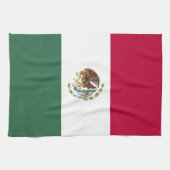 Mexiko-Flagge Geschirrtuch (Horizontal)