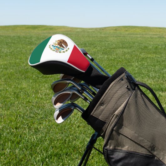 Mexiko-Flagge Golf Headcover (In SItu)