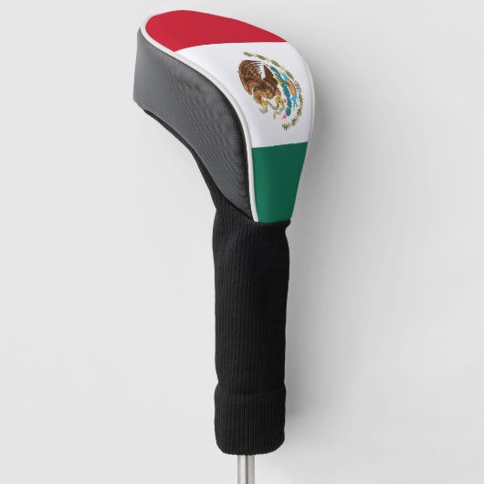 Mexiko-Flagge Golf Headcover (angewinkelt)