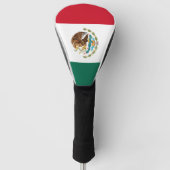 Mexiko-Flagge Golf Headcover (Vorderseite)