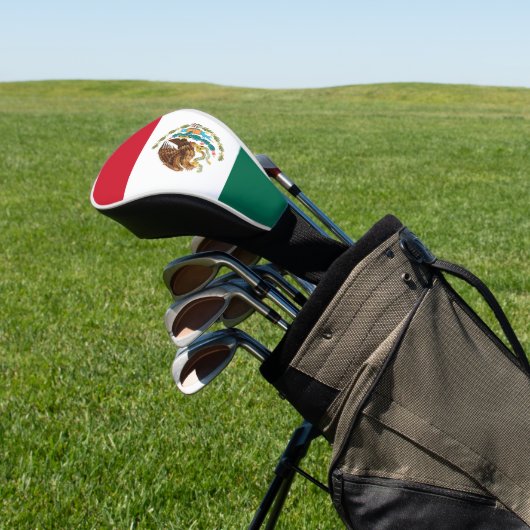 Mexiko-Flagge Golf Headcover (In SItu)
