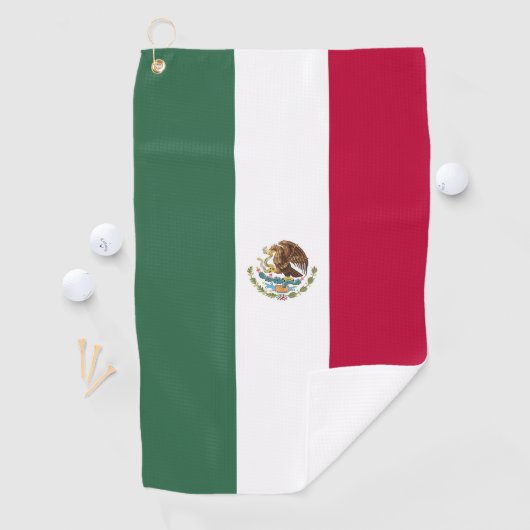 Mexiko-Flagge Golfhandtuch (Insitu)