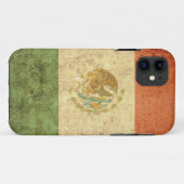 Mexiko-Flagge - Grunge Case-Mate iPhone Hülle (Rückseite (Horizontal))