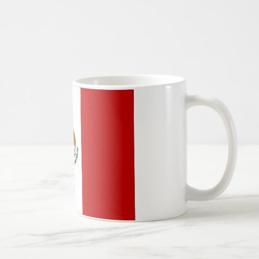 Mexiko-Flagge Kaffeetasse (Rechts)