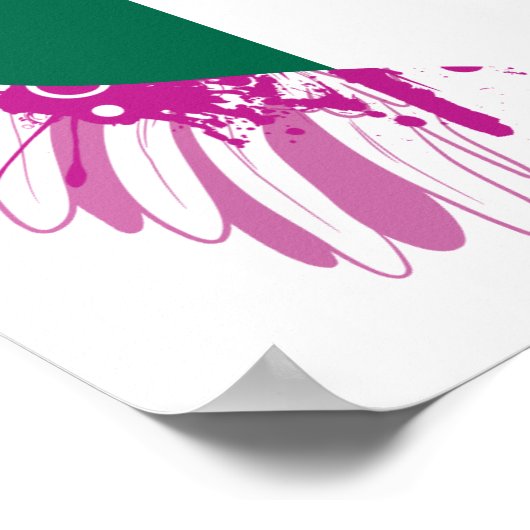 Mexiko-Flagge kaufen Poster (Ecke)