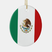 Mexiko-Flagge Keramikornament (Rechts)