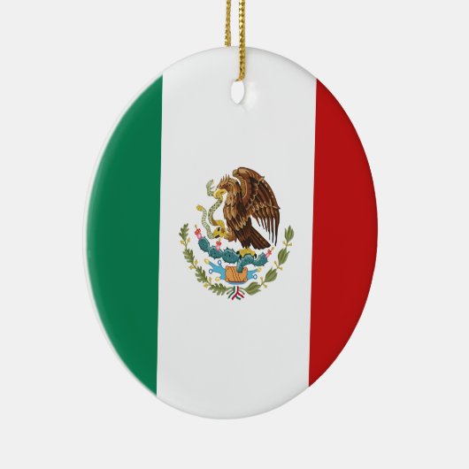 Mexiko-Flagge Keramikornament (Rechts)