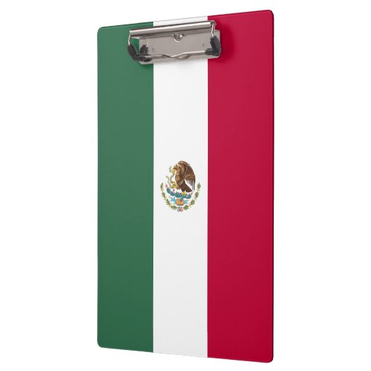 Mexiko-Flagge Klemmbrett (Links)