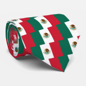 Mexiko-Flagge Krawatte (Gerollt)