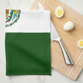 Mexiko-Flagge Küchentuch (Viertel Falte)