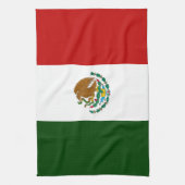 Mexiko-Flagge Küchentuch (Vertikal)