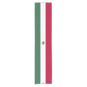 Mexiko-Flagge Kurzer Tischläufer (Vorderseite)