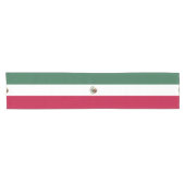 Mexiko-Flagge Kurzer Tischläufer (Horizontal)