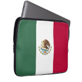 Mexiko-Flagge Laptopschutzhülle (Vorne Rechts)
