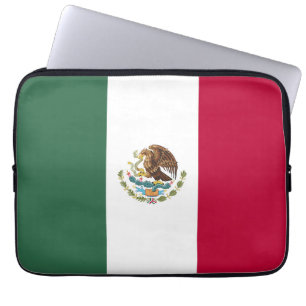 Mexiko-Flagge Laptopschutzhülle