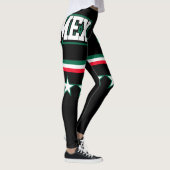 Mexiko-Flagge Leggings (Rechts)