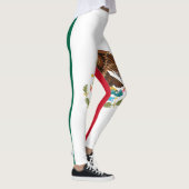 Mexiko-Flagge Leggings (Rechts)