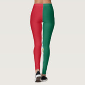 Mexiko-Flagge Leggings (Rückseite)