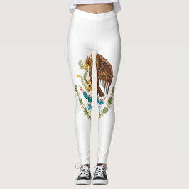 Mexiko-Flagge Leggings
