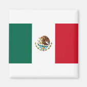 Mexiko-Flagge Magnet (Vorne)