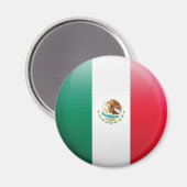 Mexiko-Flagge Magnet (Vorderseite/Rückseite)