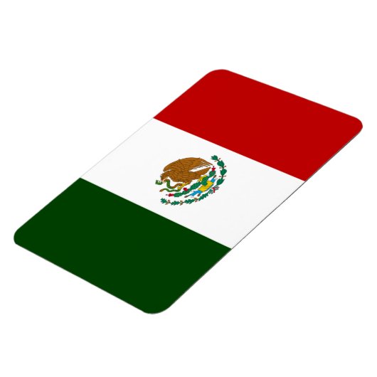 Mexiko-Flagge Magnet (Linke Seite)