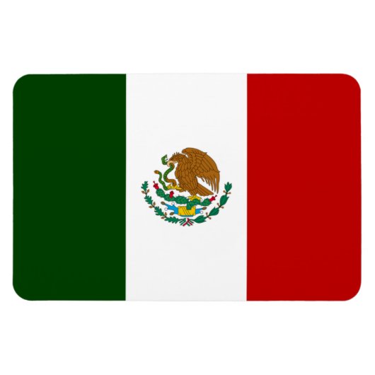 Mexiko-Flagge Magnet (Horizontal)