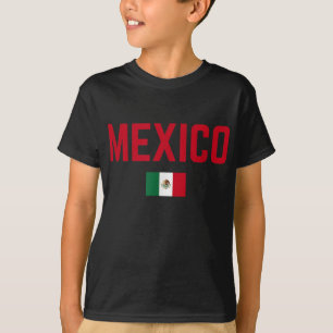 MEXIKO-Flagge Männer Frauen Kinder MEXIKO T-Shirt