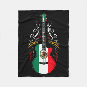 Mexiko-Flagge mexikanischer Stolz mexikanische Wur Fleecedecke