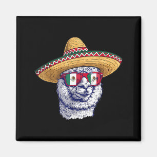 Mexiko-Flagge mexikanischer Stolz mexikanische Wur Magnet