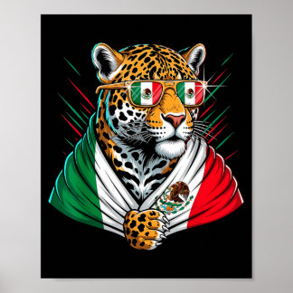 Mexiko-Flagge Mexikanischer Stolz Mexikanische Wur Poster